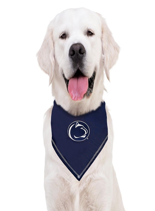 Pets First NCAA Penn State Nittany Lions TIE Bandana, Size Large/X-Large. Dog Bandana Scarf Bib for Pet Cat Dog. The Ultimate Game-Day, Party Bandana - Image 4
